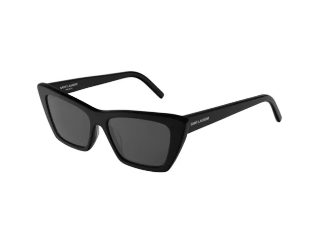 Sonnenbrille Yves Saint Laurent SL 276 MICA schwarz grau 001