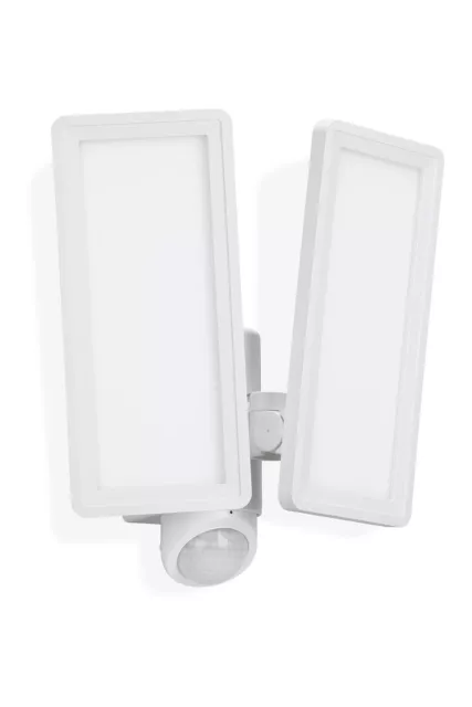 Telefunken Lámpara Exterior LED con Sensor de Movimiento Blanco 3