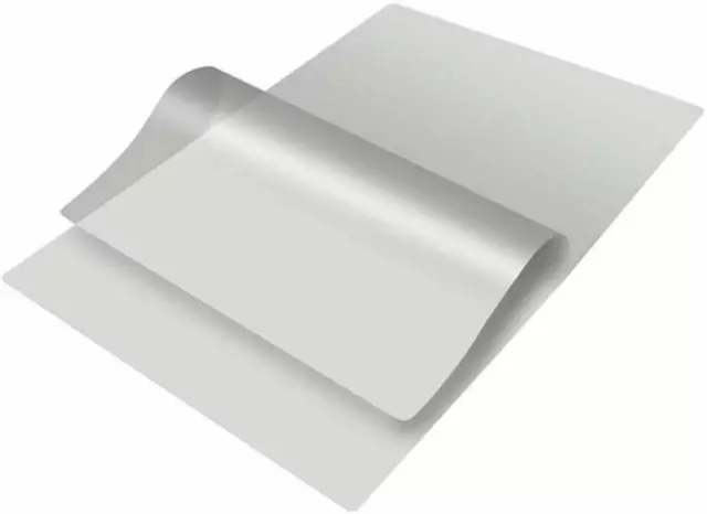 A4 Hot Clear Laminating Pouches Thin Film 80 Micron Pick Sheets Ibico 303x216mm