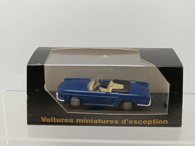Title: Renault Floride blue (Solido in black and grey cardboard box Title: Renault Floride blue (Solido in black and grey cardboard box