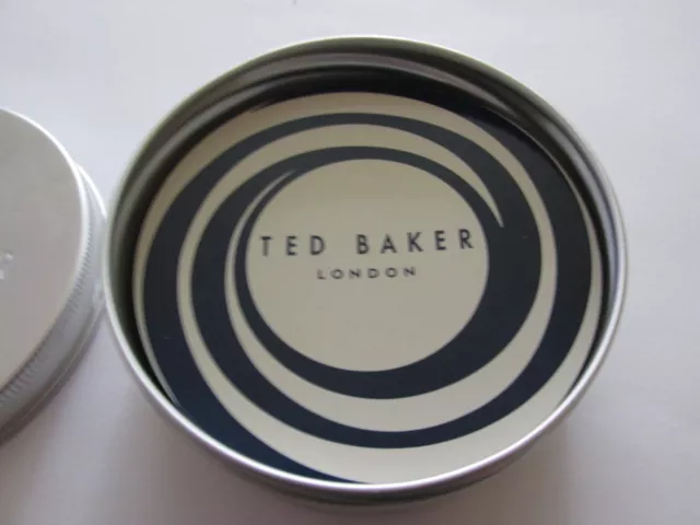 TED BAKER ROUND Playing Cards in a Round TIN $8.52 - PicClick CA