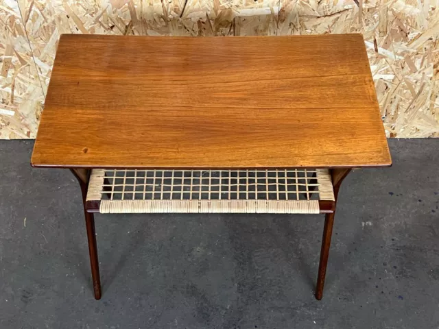 60er 70er Jahre Teak Side Table Beistelltisch Tisch Danish Modern Design 60s 70s 3