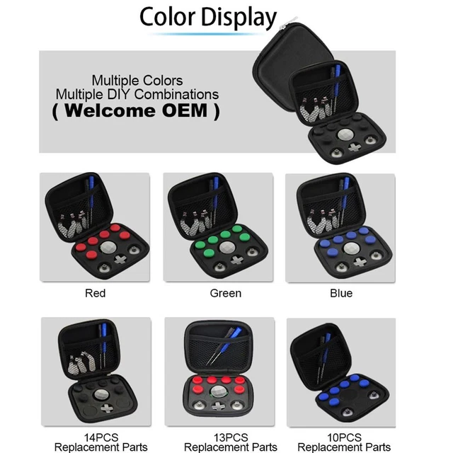 Buttons Cross+Round Keycap Joystick Caps Direction Buttons For XBOX ONE ELITE