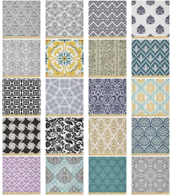 Ambesonne Victorian Microfiber Fabric by The Yard for Arts and Crafts