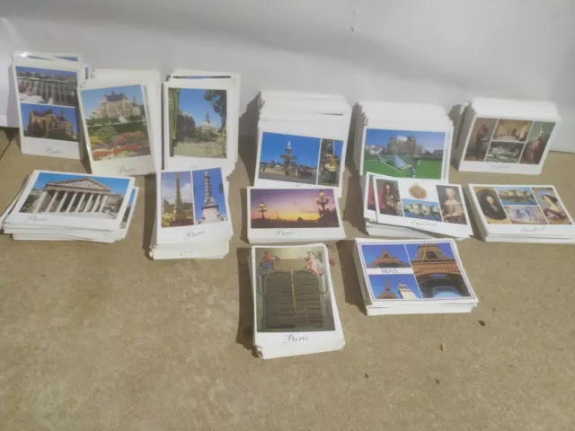 Lot De Plus De 4kg De Cartes Postales Paris