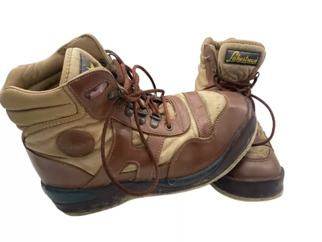 Hodgman LakeStream Botas de Vadeo de Pesca con Mosca Suelas de Fieltro 19204 Para Hombre Talla EE. UU. 9