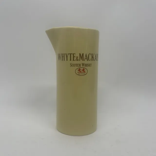 Vintage Wade Whyte & Mackay Scotch Whisky Water Jug Ceramic Barware