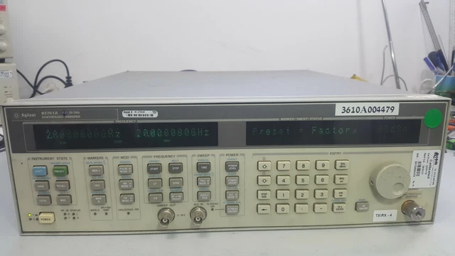 Agilent 83751A  Signal Generator 2 to 20GHz  1E1  Fully Tested  patentix