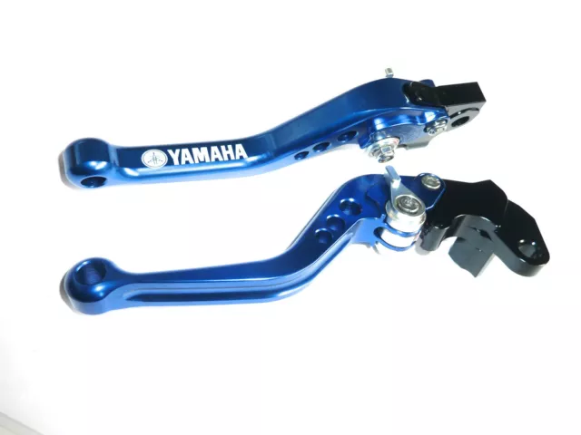 Yamaha YZF 125R YZFR125 2008-2011 Bleu Leviers Frein Embrayage Course Piste S1ZG