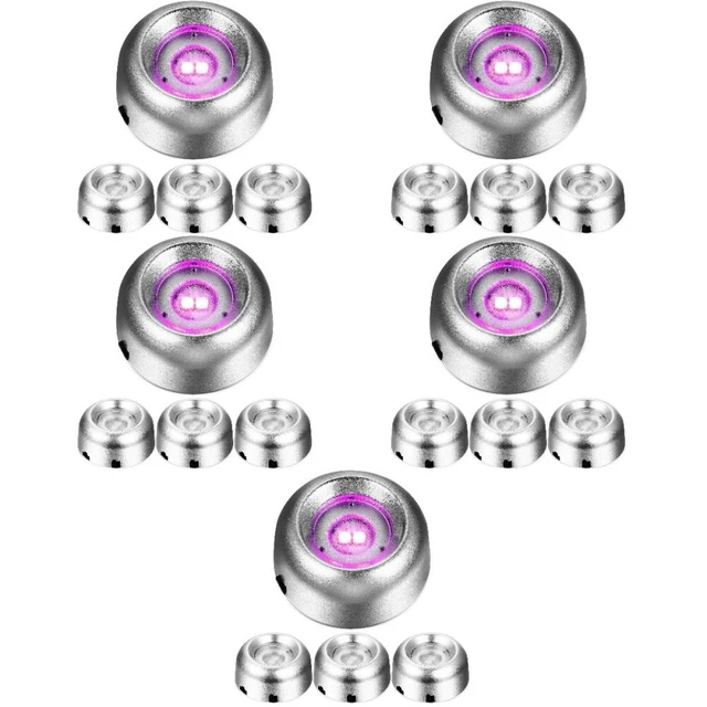 SET OF 5 Light Base Led Ornament Stand Display Sphere Lamp Holder