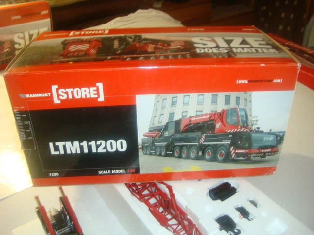 NZG 732/21 LIEBHERR LTM 11200-9.1  ESEASA  MÉXICO MINT BOX