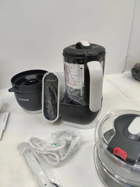 Preparadora de alimentos para bebés Babymoov Nutribaby Plus 5 en 1 - gris