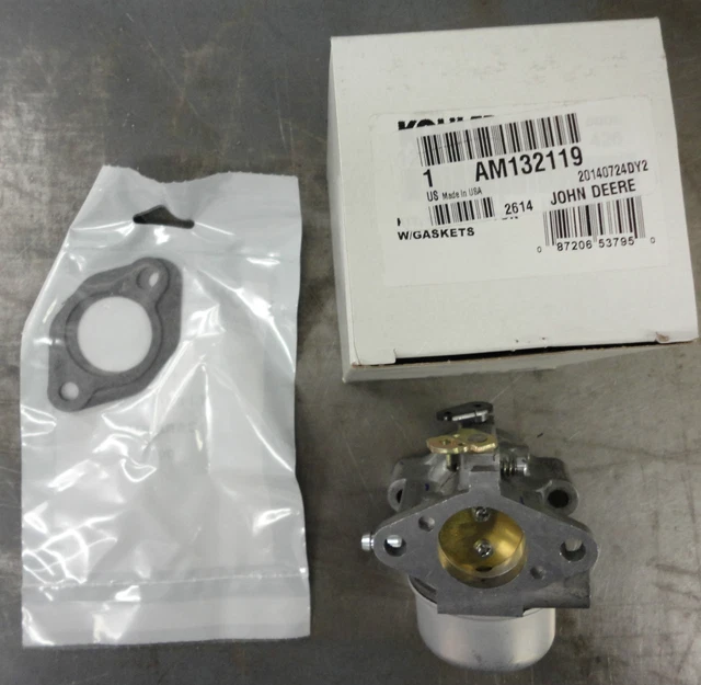 JOHN DEERE KOHLER Carburetor AM132119 for STX30 and STX38 12.5 HP