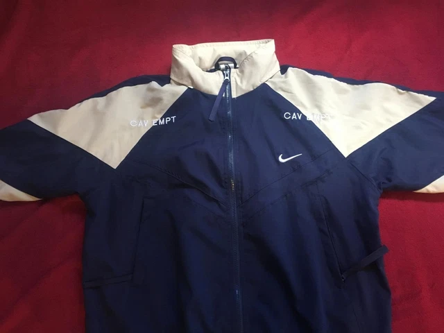 NIKE X CE Track Jacket Navy Tan 140.00 PicClick UK