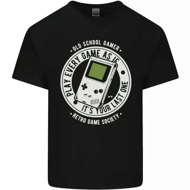 Old School Gamer Funny Gaming Kids T-Shirt Childrens