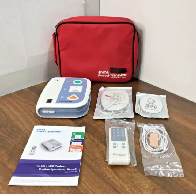 WNL Products Practi-TRAINER Universal AED Trainer for Training Purposes Only