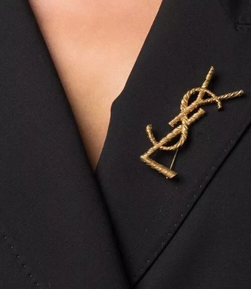 saint laurent brooch NWB $476