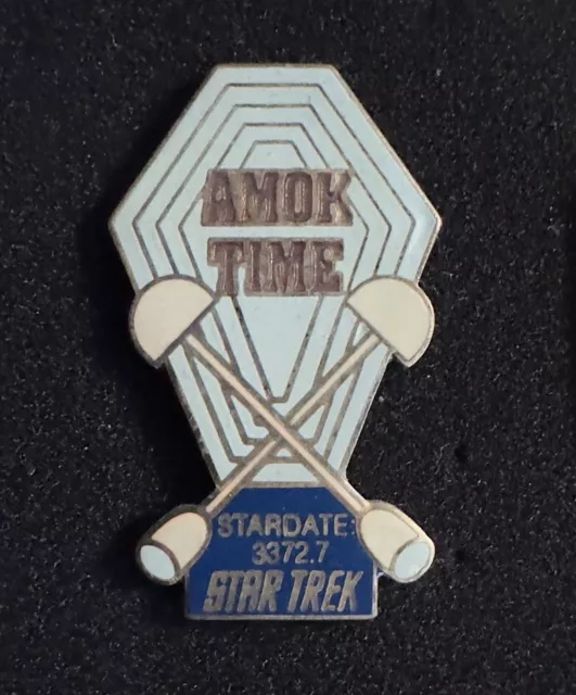 Star Trek Episode Pin Abzeichen Amok Time