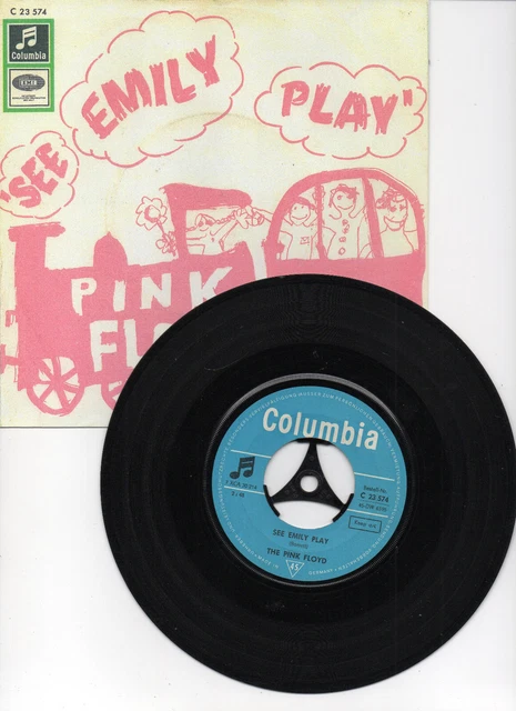 PINK FLOYD - See Emily Play / Scarecrow -UK Columbia 45 7