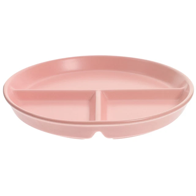 FOOD SERVING TRAY Portion Control Plates Grid Disc Snack Salad £27.55