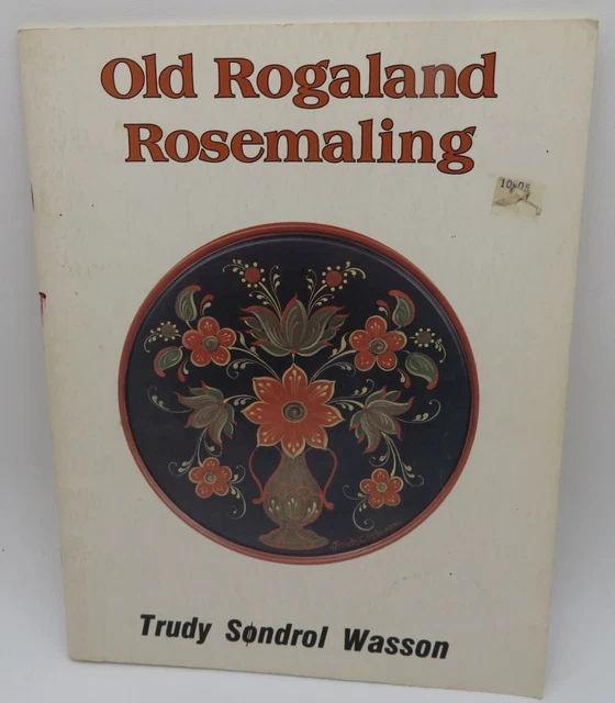 Libro de patrones de pintura de romero antiguo Rogaland Trudy Sondrol Wasson