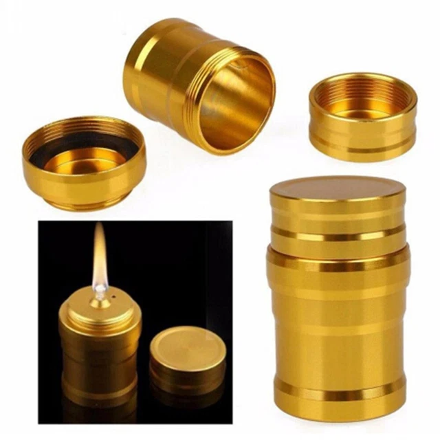 WSDMAVIS Mini Brûleur à Alcool Portable En Alliage D'Aluminium - Outil Chauffage Camping & Laboratoire
