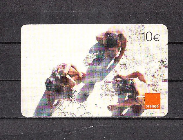 TC  télécarte  Réunion  orange mobicarte   enfants  plage