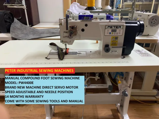 Industrial Compound One Needle Sewing Machine