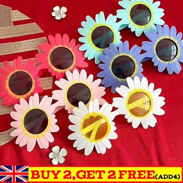 Art The Clown Sonnenblumen-Brille - Halloween Cosplay Accessoire