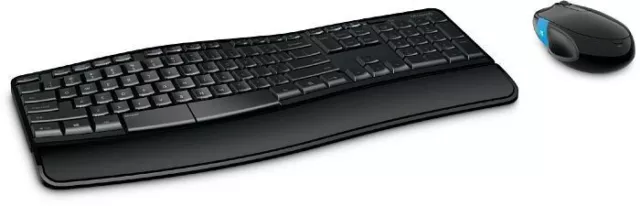 Microsoft Sculpt Comfort Desktop (L3V-00008) Funk Tastatur und Maus