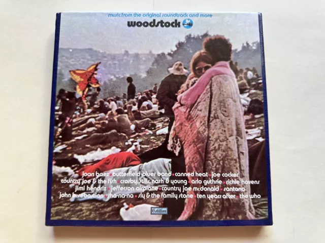 Woodstock - Music From The Original Soundtrack Reel 3¾ ips 4-Track Stereo SEALED