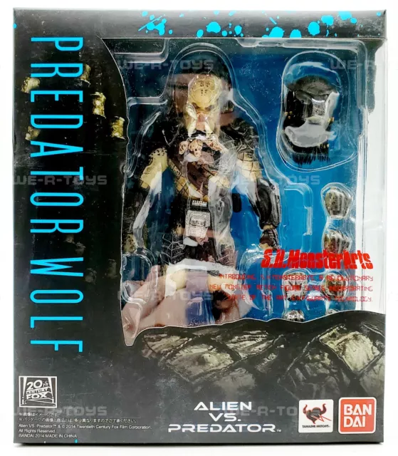 Bandai S.H.Monsterarts Alien Vs Predator Wolf Actionfigur 2