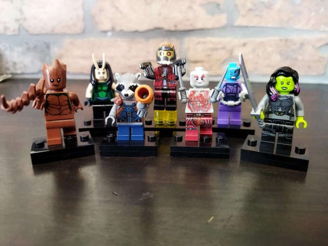 LEGO lot Les Gardiens de la Galaxie sh125 sh127 sh383 sh384 sh386 sh388 et sh501