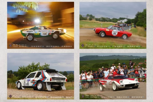Lancia Rallye Kalender "bella macchina"  2024 - A3 3