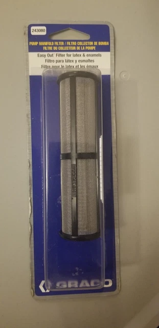 GRACO 243080 243-080 Manifold Filter 60 Mesh Genuine Graco