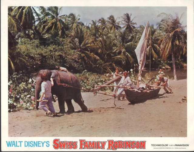 Swiss Family Robinson R1968 11x14 Lobby Card #nn