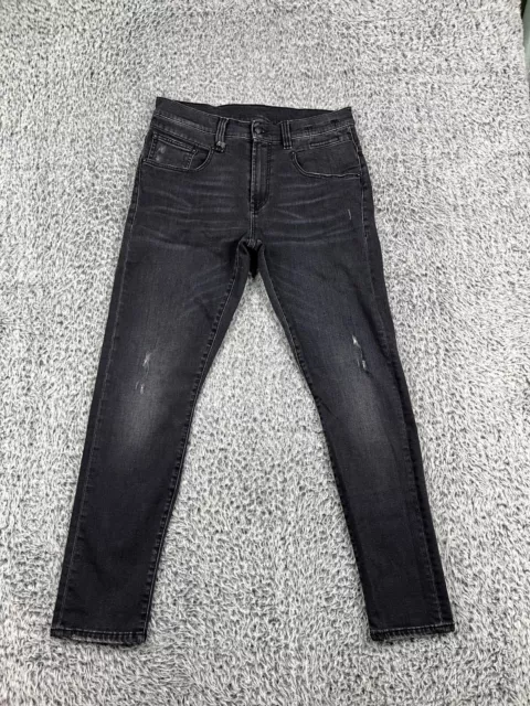 R13 Jeans Mens 30 Orion Boy Skinny Distressed Whiskers Fade Modern Opulence