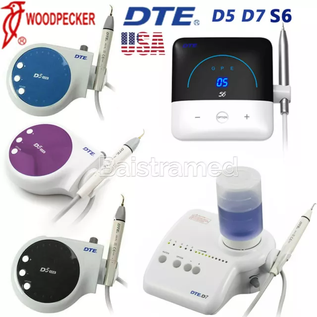 Woodpecker DTE Dental D5 D7 S6 LED Ultrasonic Piezo Scaler Cavitron Warranty