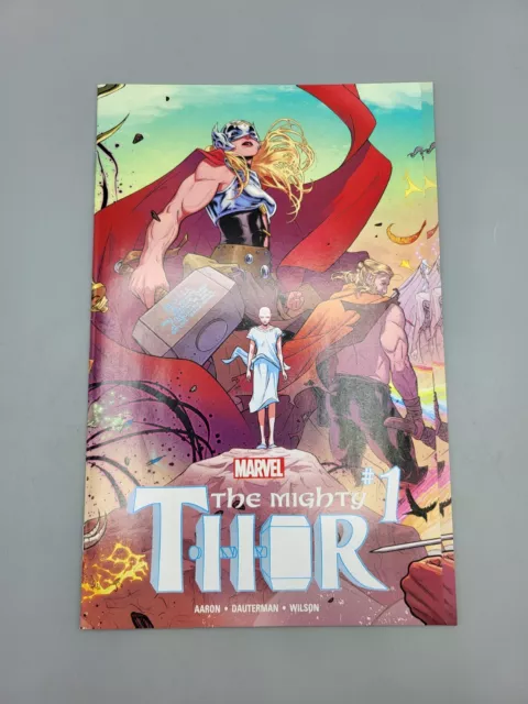 The Mighty Thor Vol 3 #1 January 2016 Thunder In Her Veins Marvel Comic Book
