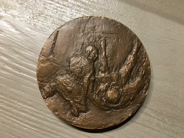 Médaille De Bronze Judo Vintage - Récompense Sportive Occasion