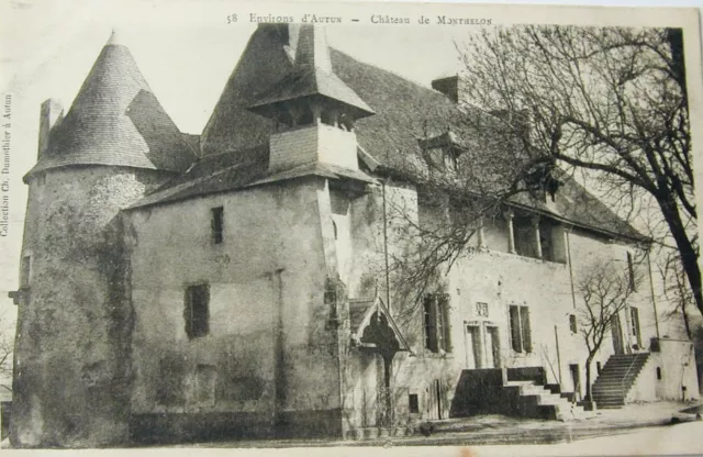 CPA 71 Environs d'AUTUN Chateau de MONTHELON