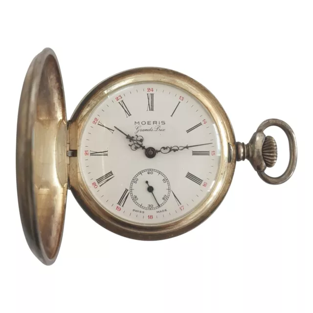 MOERIS GRANDS PRIX Pocket Watch Swiss Made 299.99 PicClick UK