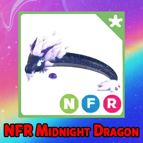 Midnight Dragon Animale Leggendario Adopt Me Roblox 2024 Midnight ...