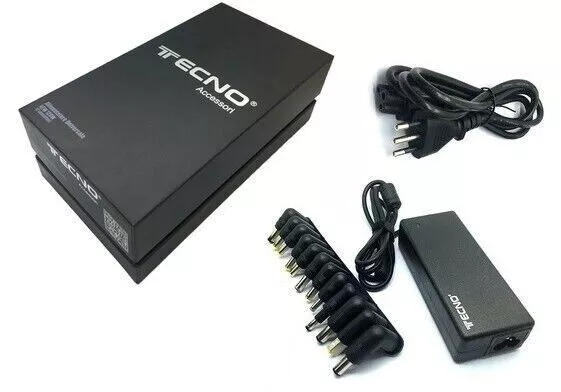 Tecno Alimentatore Notebook Universale 120W 12 Tips Caricatore Per Notebook