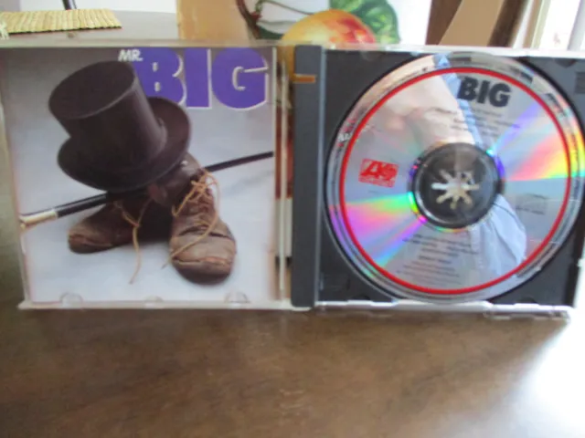 Mr. Big (Billy Sheehan & Paul Gilbert)Self-Titled - Bonus Track 1989 CD VG $6.95
