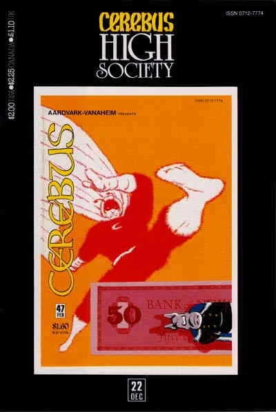 Cerebus High Society #22 VF/NM; Aardvark-Vanaheim | 47 Dave Sim - we combine shi