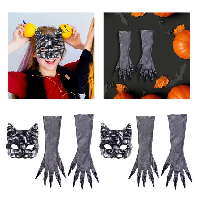 Costumi per gatti di Halloween per donne Accessori per cosplay di accessori