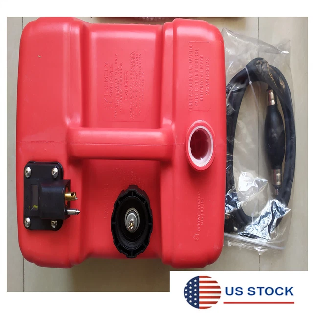 3.2 GALLON PORTABLE Marine Tank External Fuel Tank For Outboard Boat