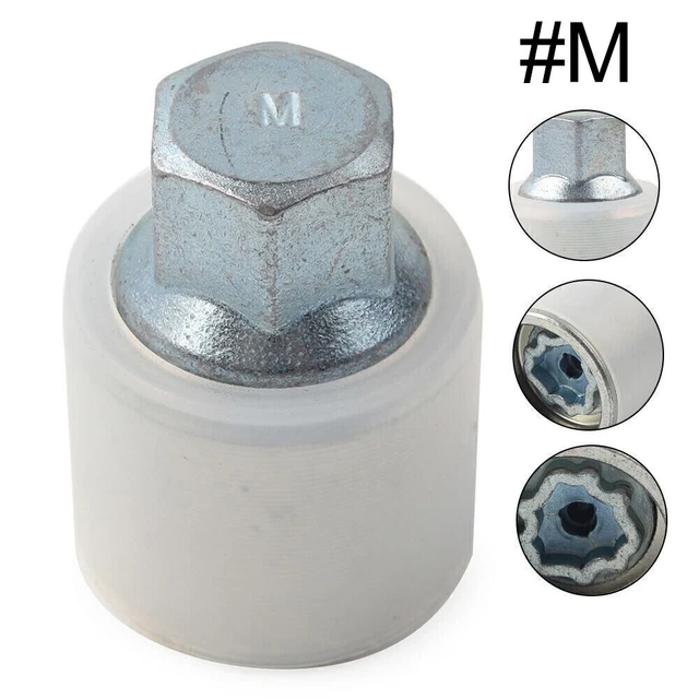 Convenient Lug Nut Bolt Removal Key Socket Engineered for Durability #M