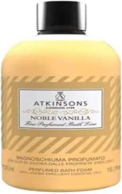 ATKINSONS Docciaschiuma Bagnoschiuma Profumato Noble Vanilla Vaniglia 500 mL
